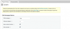 Q and A FAQ and Knowledge Base for WordPress screenshot 3