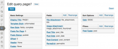 Query Wrangler screenshot 1