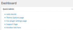 Quick Admin screenshot 1