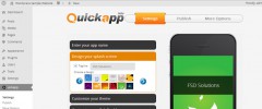 Quickapp – Mobile App for your WP Blog (Android & HTML5) screenshot 2