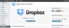 RAD Dropbox Uploader screenshot 1