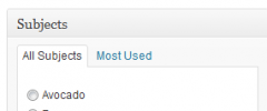 Radio Buttons for Taxonomies screenshot 2
