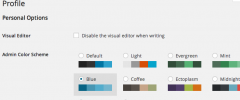 Random Admin Color Scheme screenshot 1