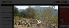 Random image gallery with pretty photo zoom screenshot 1