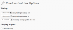 Random Post Box screenshot 1