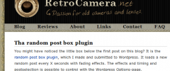 Random Post Box screenshot 2