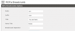 RDFa Breadcrumb screenshot 4