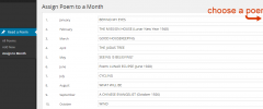Read a Poem - Month by Month screenshot 3