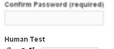 Really Simple CAPTCHA for Buddypress screenshot 1