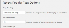 Recent Popular Tags screenshot 1