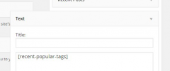 Recent Popular Tags screenshot 3