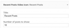 Recent Posts Video Icon screenshot 1