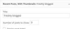 Recent Posts Widget With Thumbnails screenshot 2