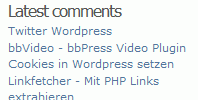 RecentComments screenshot 5