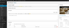 RecipePress reloaded screenshot 1
