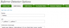 Referrer Detector screenshot 2