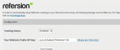 Refersion for WooCommerce screenshot 2