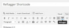 Reftagger Shortcode screenshot 3