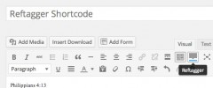 Reftagger Shortcode screenshot 4