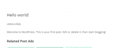 Related Post Ads screenshot 1