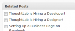 Related Posts Picker screenshot 1