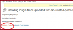 wordpress related Posts with thumbnails screenshot 1