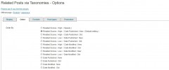 Related Posts via Taxonomies screenshot 5