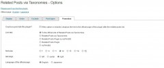 Related Posts via Taxonomies screenshot 8