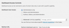 Remove Dashboard Access screenshot 1