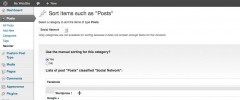 ReOrder Post Within Categories screenshot 2