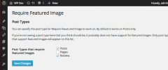 Require Featured Image screenshot 2