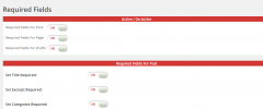 Required Fields screenshot 1
