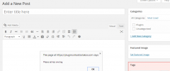 Required Fields screenshot 2