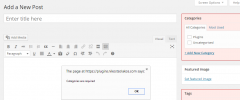 Required Fields screenshot 3