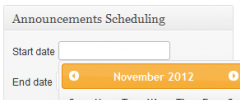 Responsive Bit Announcement Manager screenshot 2