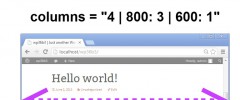 Responsive Column Widgets screenshot 5