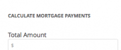 Responsive Mortgage Calculator screenshot 1