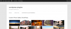 Custom Photo Gallery Wordpress screenshot 2
