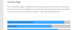 Responsive Progress Bar screenshot 1