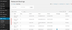 Restaurant Reservations screenshot 1
