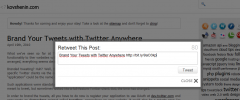 Retweet Anywhere screenshot 1