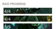 Rift Raid Progress Widget screenshot 2