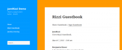 Rizzi Guestbook screenshot 4