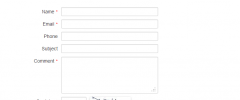 RK Responsive Contact Form screenshot 2