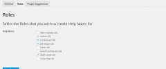 Role Based Help Notes screenshot 2