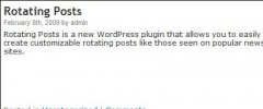Rotating Posts screenshot 1