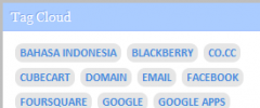 Rounded Tag Cloud screenshot 1