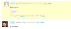RS Buddypress Activity Refresh screenshot 1