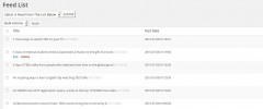RSS Feed Importer screenshot 3