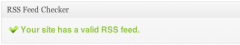 RSS Feed Checker screenshot 1